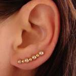 Ear Pins - Champagne Gold G..