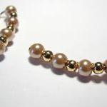 Ear Pins - Champagne Gold G..