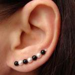 Ear Pins - Blac..