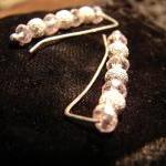 Earpins - Faceted Pale Pink..
