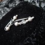 Ear Pins Sterling Silver Fi..
