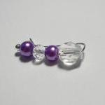 Ear Pins - Purple - Lavende..