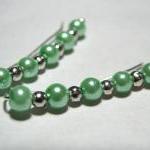 Ear Pins, Seafoam Mint Gree..