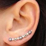 Ear Pins Blue, Gunmetal, Si..