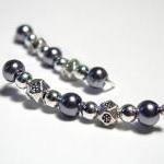Ear Pins Blue, Gunmetal, Si..