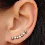 Ear Pins - Faceted Bling - ..